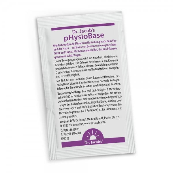 Dr. Jacobs - pHysioBase - 6 g