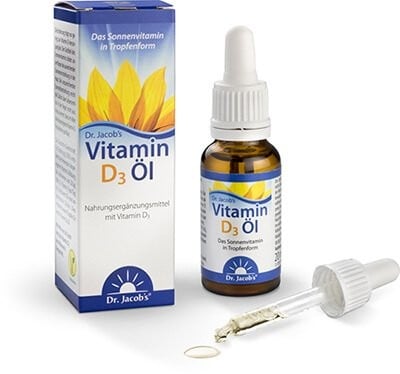 Dr. Jacobs - Vitamin D3 Öl - 20 ml
