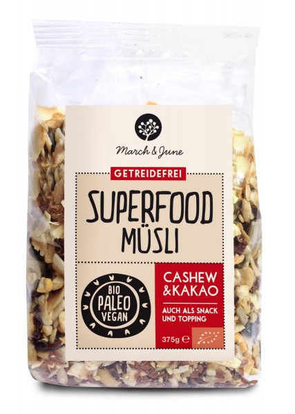 March & June - Superfood Paleo Müsli -
